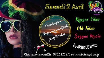 Soirée concert animée au Restaurant Bateau Pirate à Bois de Nèfles Saint Paul